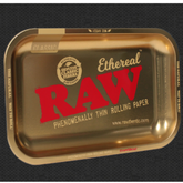 RAW Ethereal Tray – Gold Edition – Lightweight Polished Metal Organizer (Limited Edition)