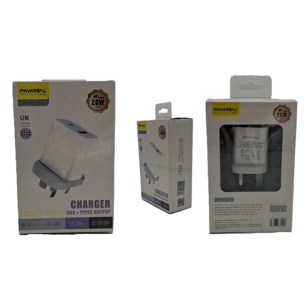 Standard Charger - PAVAREAL K13 UK