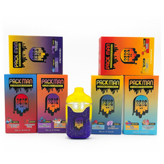 Packman Dual-Flavor Empty Vape Carts – 1G (Refillable & Reusable)