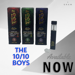 Old 10/10 THE BOYS-PREMIUM EMPTY CARTS 1g – Sleek, Refillable, and Reliable Vape Device