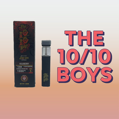 Old 10/10 THE BOYS-PREMIUM EMPTY CARTS 1g – Sleek, Refillable, and Reliable Vape Device
