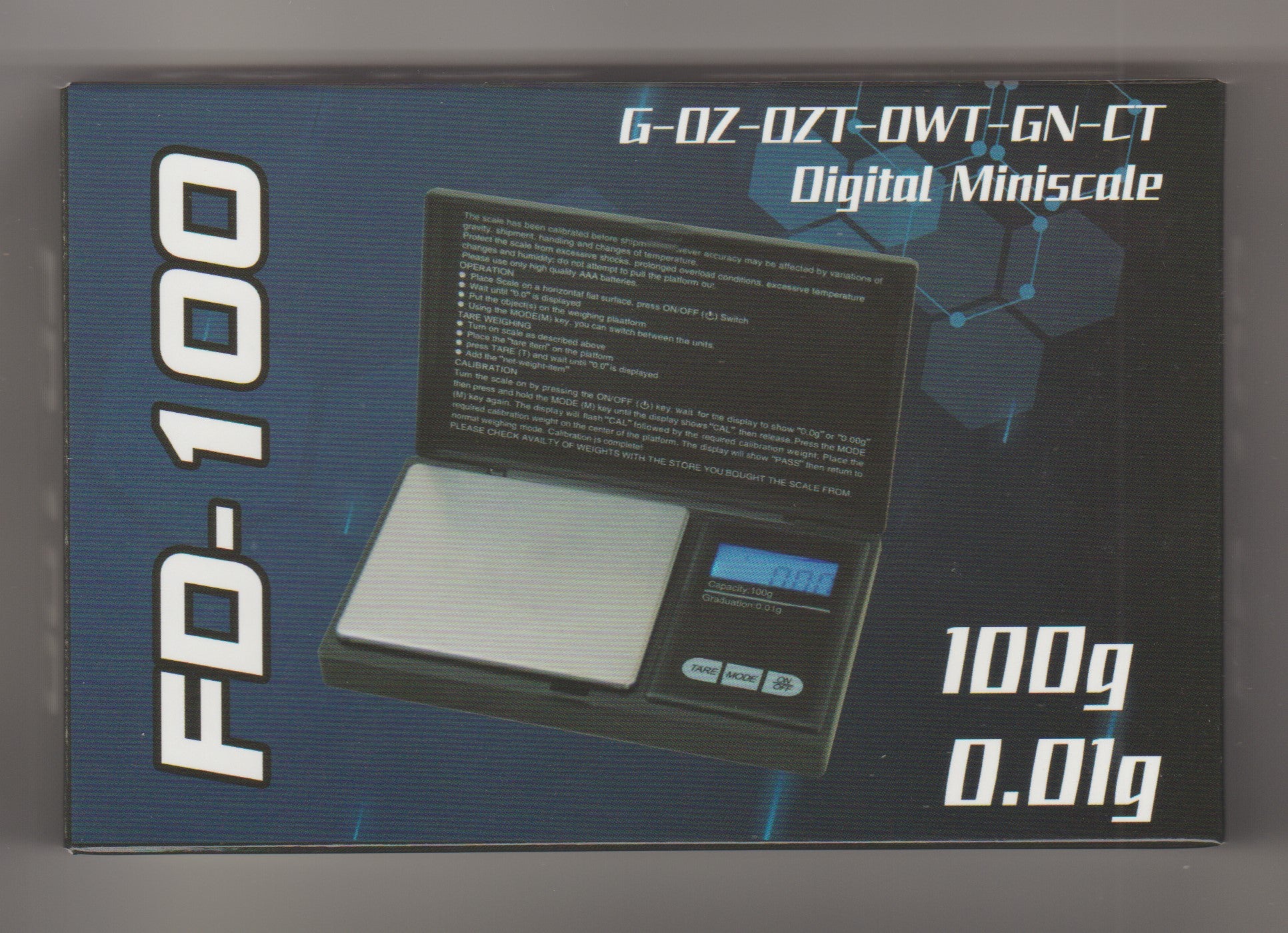 FD-100 Digital Mini Scale