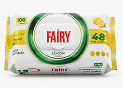 Fairy Multi-Purpose Cleaning Wipes Variety Pack | 4 Fragrances Bundle |100 Wipes Each | Pack of 4