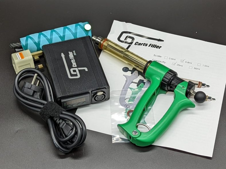 Greenlightvapes G9 Carts Filler Machine Semi-Automatic Injection Filling Gun Precision Cartridge Filling Efficient Vape Filling Device Greenlightvapes Technology G9 Carts Filler for Vaping Consistent Cartridge Filling Vape Cartridge Injection Gun Semi-Auto Filling Machine Hassle-Free Vape Filling Solution