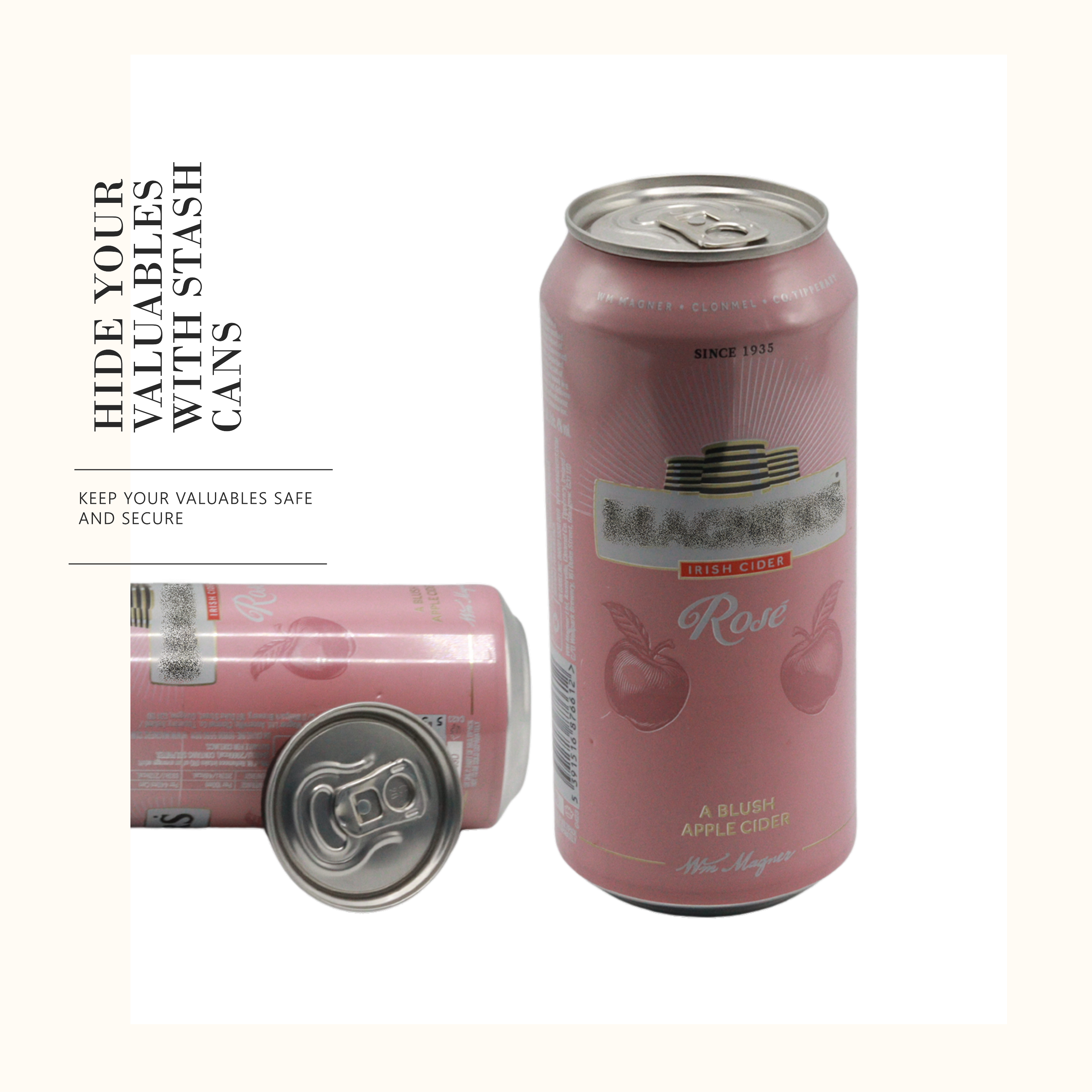 Magners Safe Diversion Can Stash Can Hidden Storage Container Valuables Hiding Can Discreet Security Solution Covert Diversion Safe Secure Hidden Compartment Clever Concealed Storage Magners Can for Hiding Items Stylish Valuables Safe