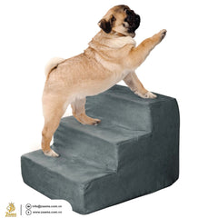 Dog Step Pet Stairs Portable Dog Steps Sturdy Dog Ramp Small Dog Accessory Elderly Dog Assistance Foldable Pet Steps Premium Dog Staircase Compact Dog Ramp Easy Access Pet Stairs