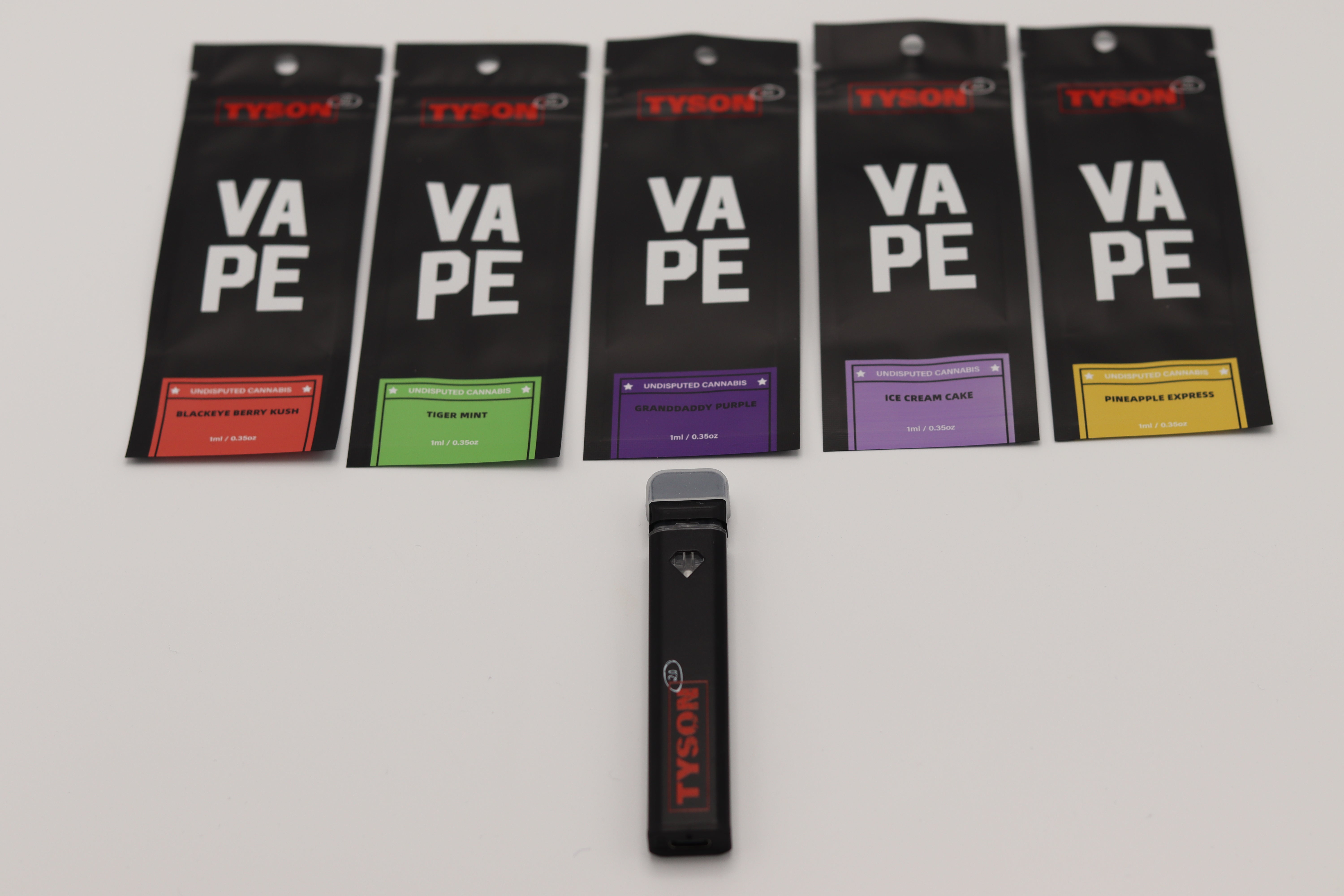 Tyson Vapes Flavours Empty vape pen Rechargeable vape pen 280mAh vape pen 1.0ml capacity Vape pen for e-liquid Refillable vape pen Convenient vape pen Versatile vape pen Vape pen rechargeable Empty vape pen refillable Vape pen flavors Portable vape pen Vape pen kit Vape pen battery