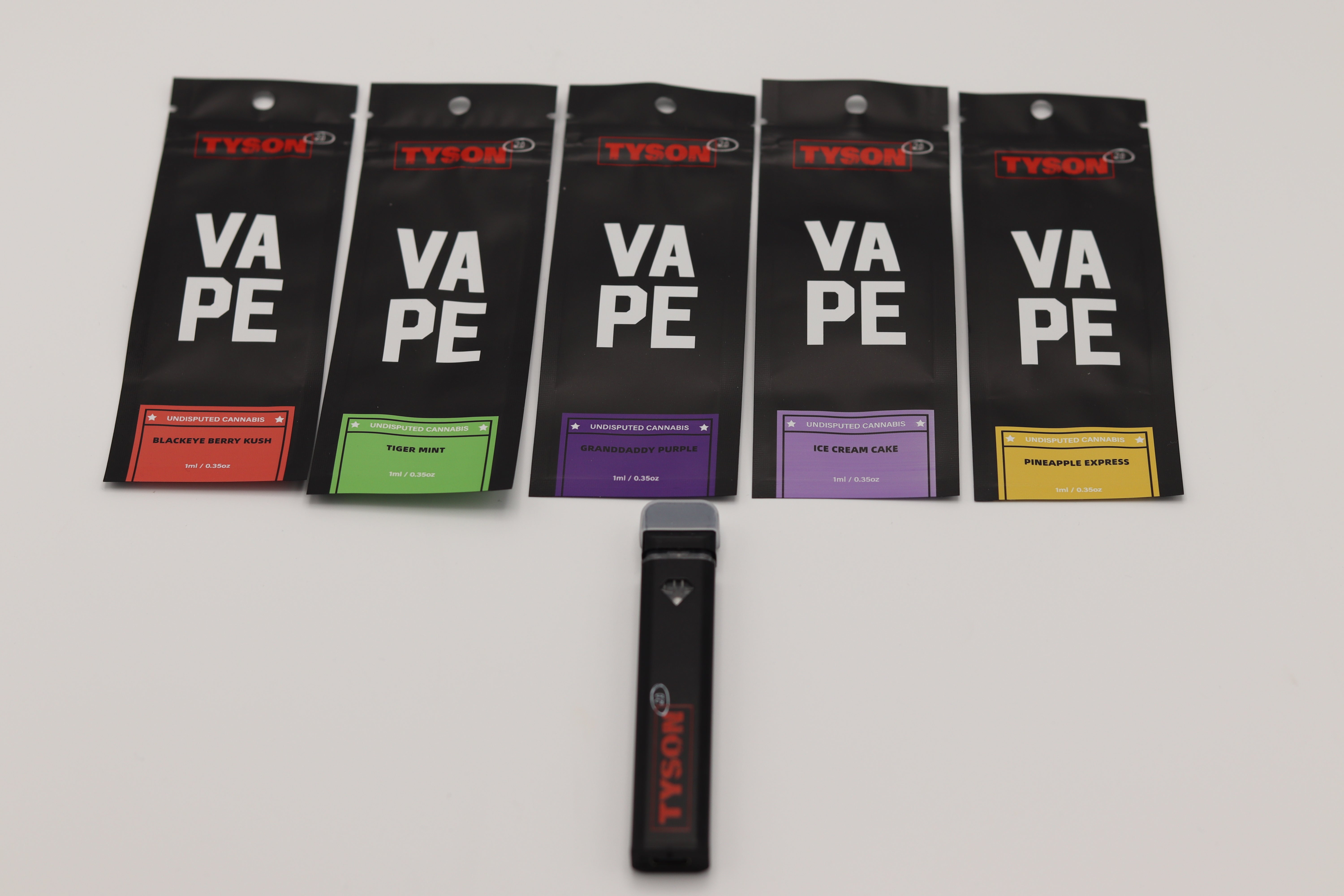 Tyson Vapes Flavours Empty vape pen Rechargeable vape pen 280mAh vape pen 1.0ml capacity Vape pen for e-liquid Refillable vape pen Convenient vape pen Versatile vape pen Vape pen rechargeable Empty vape pen refillable Vape pen flavors Portable vape pen Vape pen kit Vape pen battery
