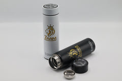 Zaam Hot Water Bottle with Digital Temperature Display - Stay Warm in Style