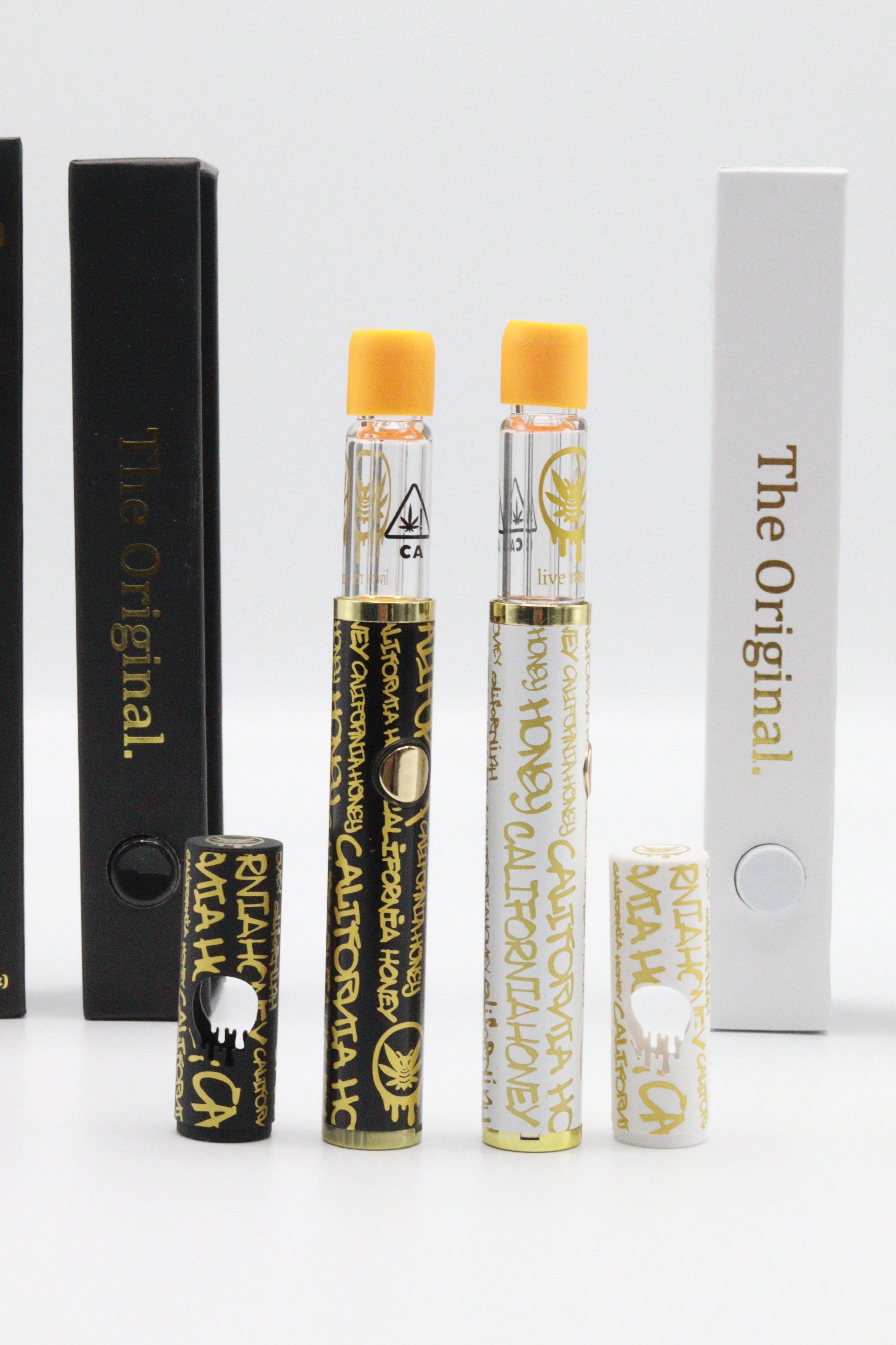 Original California Honey Disposable Vape Pen 1ml Tank (Empty) with Rechargeable Port - Enjoy hassle-free vaping with our convenient and rechargeable vape pen. Experience premium quality and versatility in one sleek design. Perfect for customization and DIY enthusiasts. Order now for an elevated vaping experience