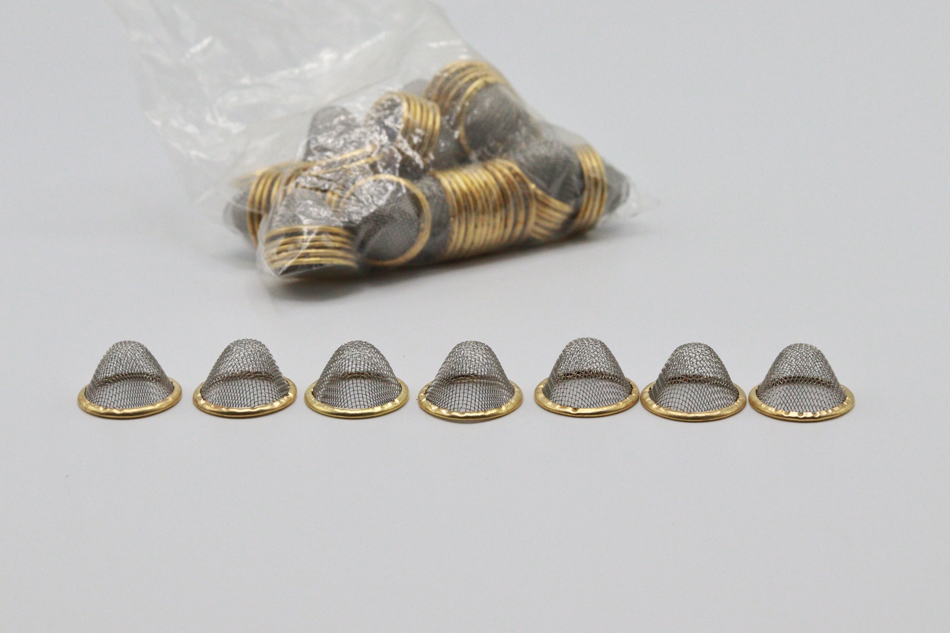 Conical Pipe Filter Screens Smoking Pipe Accessories Metal Pipe Filters Wood Pipe Screens Glass Pipe Sieves Smoking Pipe Gadgets Pipe Maintenance Tools Pipe Filter Gauzes Smoking Essentials Smoking Supplies