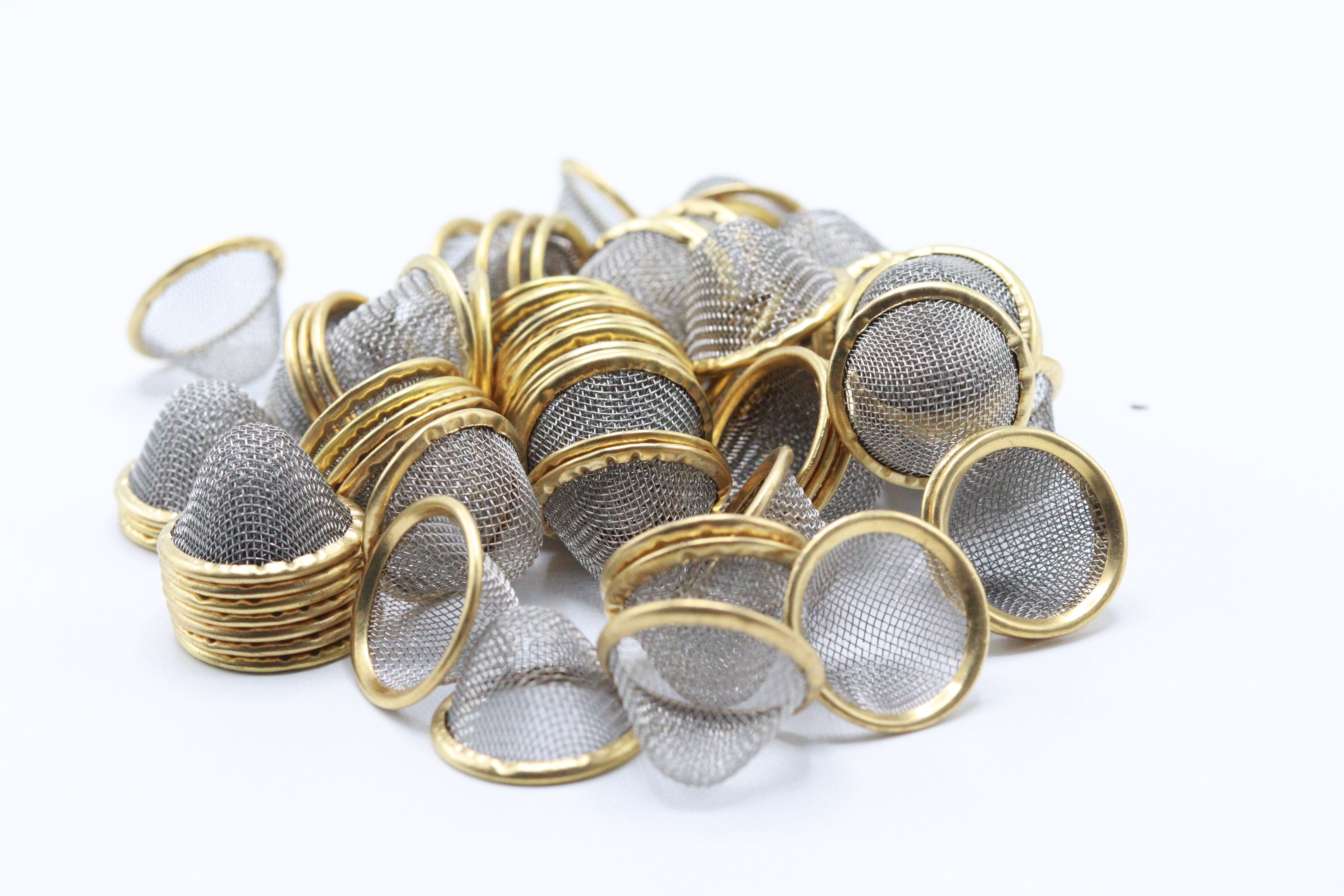 Conical Pipe Filter Screens Smoking Pipe Accessories Metal Pipe Filters Wood Pipe Screens Glass Pipe Sieves Smoking Pipe Gadgets Pipe Maintenance Tools Pipe Filter Gauzes Smoking Essentials Smoking Supplies