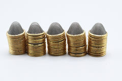 Conical Pipe Filter Screens Smoking Pipe Accessories Metal Pipe Filters Wood Pipe Screens Glass Pipe Sieves Smoking Pipe Gadgets Pipe Maintenance Tools Pipe Filter Gauzes Smoking Essentials Smoking Supplies