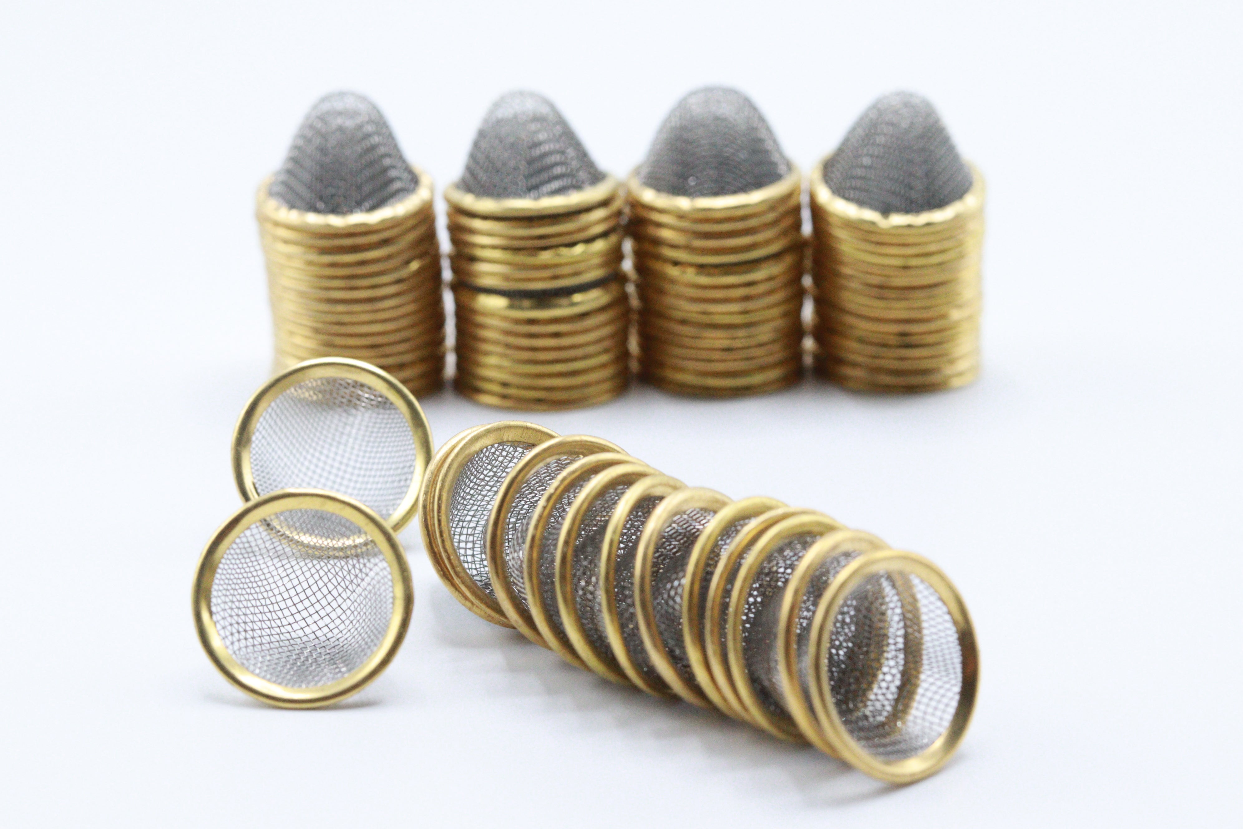 Conical Pipe Filter Screens Smoking Pipe Accessories Metal Pipe Filters Wood Pipe Screens Glass Pipe Sieves Smoking Pipe Gadgets Pipe Maintenance Tools Pipe Filter Gauzes Smoking Essentials Smoking Supplies