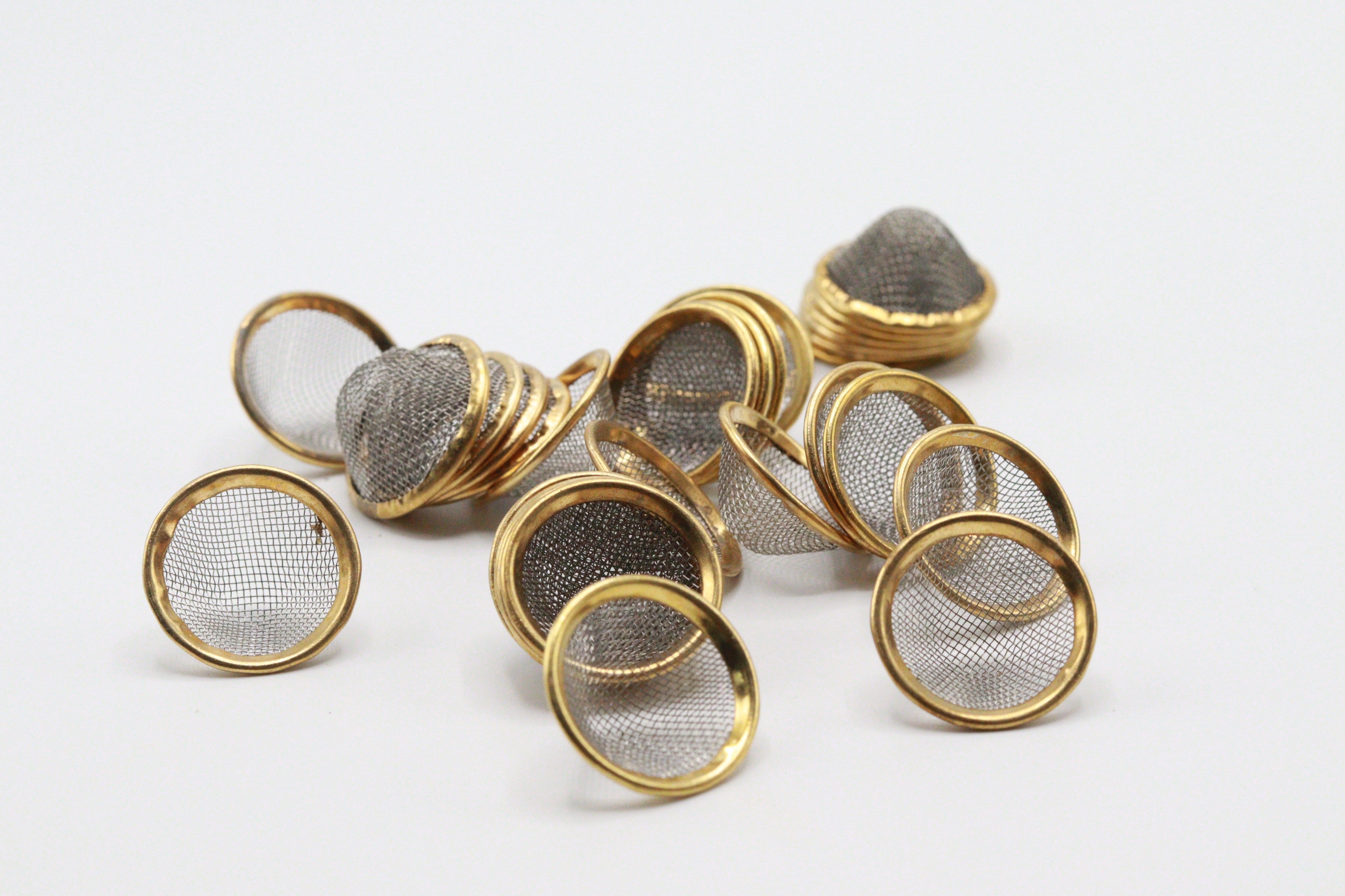 Conical Pipe Filter Screens Smoking Pipe Accessories Metal Pipe Filters Wood Pipe Screens Glass Pipe Sieves Smoking Pipe Gadgets Pipe Maintenance Tools Pipe Filter Gauzes Smoking Essentials Smoking Supplies