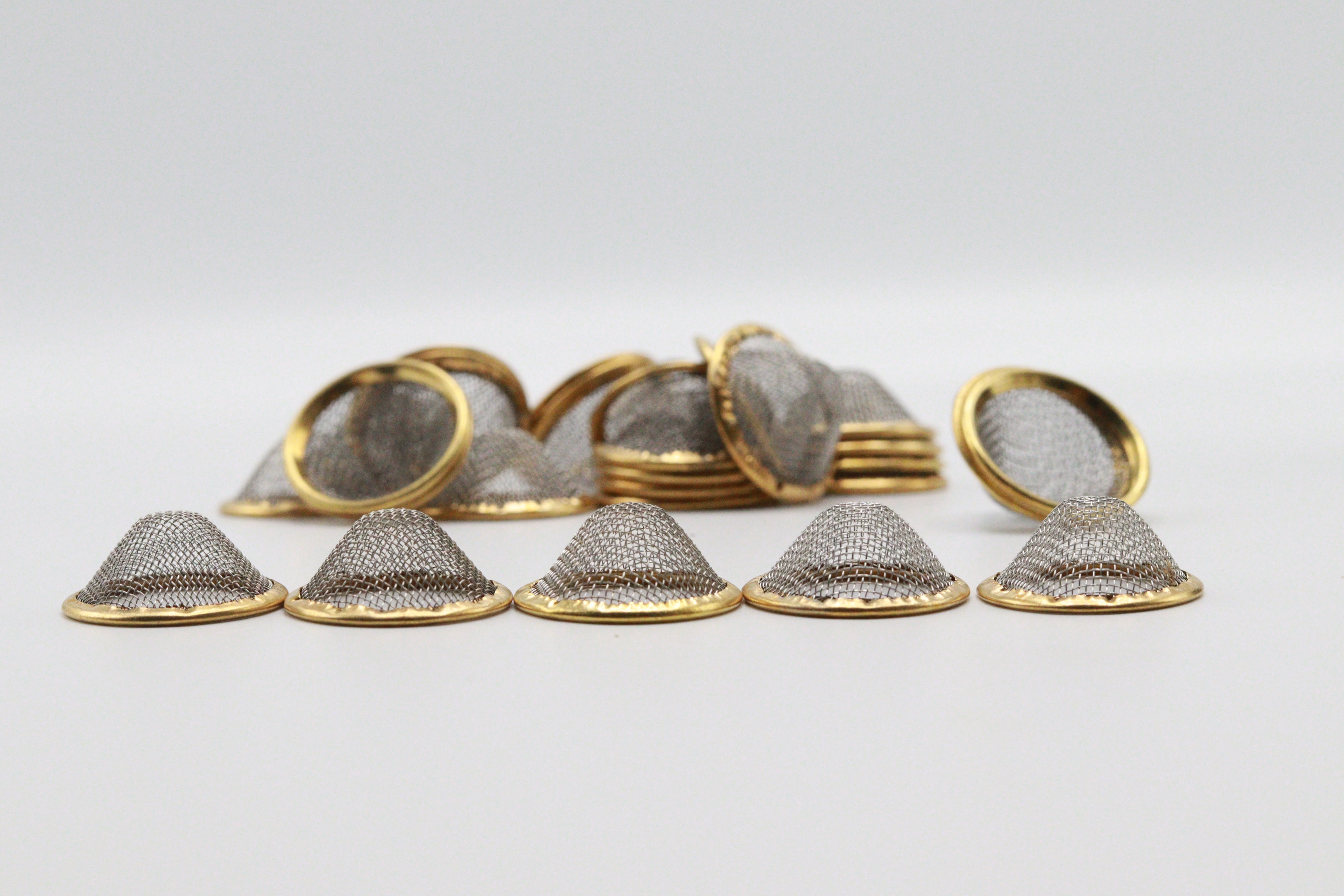 Conical Pipe Filter Screens Smoking Pipe Accessories Metal Pipe Filters Wood Pipe Screens Glass Pipe Sieves Smoking Pipe Gadgets Pipe Maintenance Tools Pipe Filter Gauzes Smoking Essentials Smoking Supplies