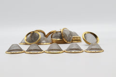 Conical Pipe Filter Screens Smoking Pipe Accessories Metal Pipe Filters Wood Pipe Screens Glass Pipe Sieves Smoking Pipe Gadgets Pipe Maintenance Tools Pipe Filter Gauzes Smoking Essentials Smoking Supplies