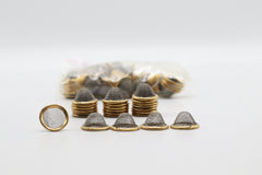 Conical Pipe Filter Screens Smoking Pipe Accessories Metal Pipe Filters Wood Pipe Screens Glass Pipe Sieves Smoking Pipe Gadgets Pipe Maintenance Tools Pipe Filter Gauzes Smoking Essentials Smoking Supplies