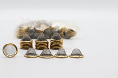 Conical Pipe Filter Screens Smoking Pipe Accessories Metal Pipe Filters Wood Pipe Screens Glass Pipe Sieves Smoking Pipe Gadgets Pipe Maintenance Tools Pipe Filter Gauzes Smoking Essentials Smoking Supplies