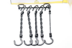 Zaam Magic Hangers - Closet Space Saver Organizer (Set of 10) | Heavy Duty Sturdy Hooks