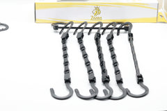 Zaam Magic Hangers - Closet Space Saver Organizer (Set of 10) | Heavy Duty Sturdy Hooks