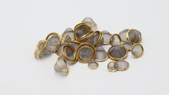 17mm Premium Conical Pipe Screens – High Quality Metal Construction – Durable & Heat Resistant – 18+