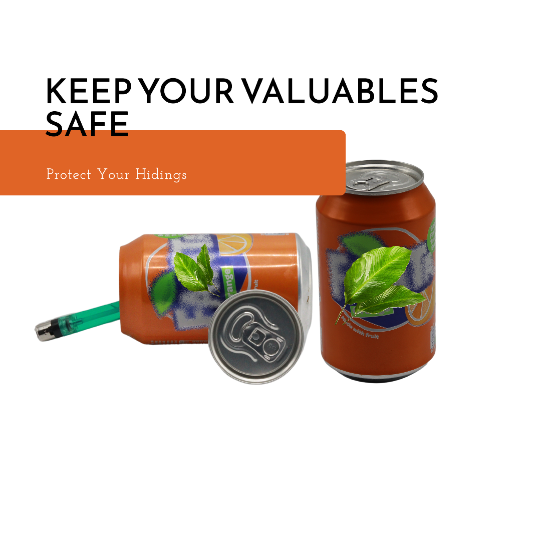 Fanta Safe Diversion Can Random Color Stash Can Valuables Hiding Can Discreet Security Solution Hidden Storage Container Covert Diversion Safe Secure Random-Color Can Clever Concealed Compartment Fanta Can for Hiding Items Stylish Valuables Storage