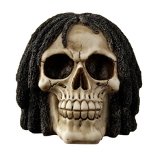 Rasta Skull Ornament