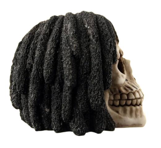 Rasta Skull Ornament