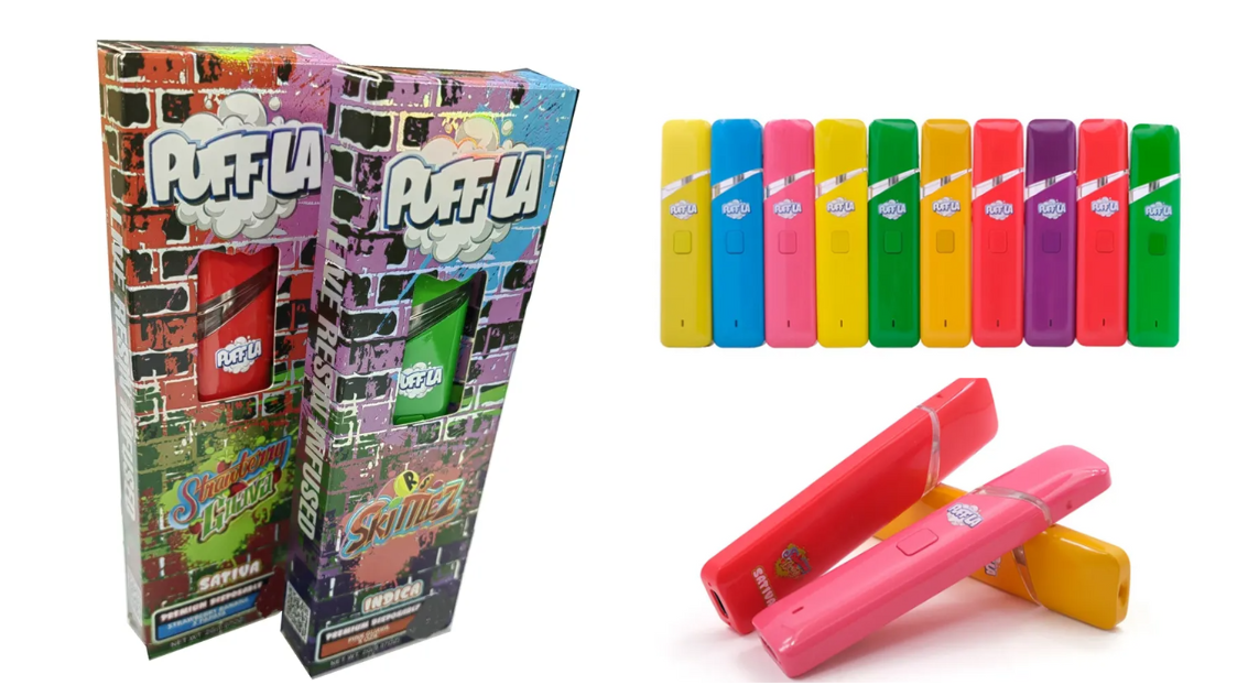 PUFF LA Disposable Empty Vape Pen Rechargeable 280mAh Vaporizer 2.0ml Capacity Vape Pen PUFF LA Disposable Pen (Empty) Empty Vape Pen by PUFF LA Rechargeable Vape Pen 280mAh Vaporizer with 2.0ml Capacity PUFF LA Vape Pen (Empty) Disposable Vape Pen by PUFF LA PUFF LA Vaporizer Pen PUFF LA Vape Pen Collection PUFF LA Disposable Vaporizer PUFF LA Empty Pen Pack PUFF LA Vape Pen Strains PUFF LA Disposable Pen Bulk