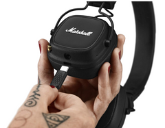 Marshall Major IV On-Ear Bluetooth Headphones – Wireless Earphones, Foldable, 80+ Hours Playtime, Wireless Charging