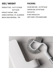 Toilet Brush Collection – Functional Design for a Tidy Bathroom- WHOLESALE