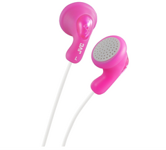 JVC Gumy In-Ear Wired Headphones – Comfortable Earphones with 3.5mm Jack, 9mm Neodymium Drivers, Compatible with iPhone, Samsung & More – Multiple Colours