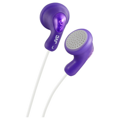 JVC Gumy In-Ear Wired Headphones – Comfortable Earphones with 3.5mm Jack, 9mm Neodymium Drivers, Compatible with iPhone, Samsung & More – Multiple Colours