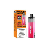 Buy Nexay Crush Twinx 10,000 puffs vape in the UK. Rechargeable, reusable and compliant device with long-lasting flavour and smooth hits.