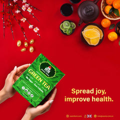 Kabul Chai, green tea, no sugar, no calories, certified Halal, loose tea, Southeast Asian highlands, fresh, fragrance, nutrition, high-quality packaging, positive customer reviews, guilt-free, natural, aromatic, wholesome, refreshing, tea enthusiasts, health-conscious, antioxidants, metabolism boost, immune support, heart health, calming properties.