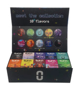 TURN Retrovision Empty Carts Master Box | 10 Flavors x 5 Units Each | 50 Empty Carts