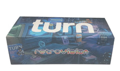 TURN Retrovision Empty Carts Master Box | 10 Flavors x 5 Units Each | 50 Empty Carts