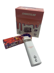 CHOICESLAB Dual Flavored Premium Vapes - Liquid Diamonds - 1 Gram   Empty
