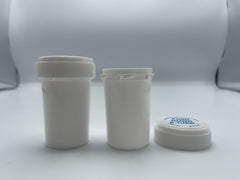 20 Dram Push N Turn Reverse Cap Bottles Pop Tops, Twist Cap Bottles Container Vials RX