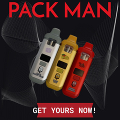 New Packman Rechargeable Vape Carts -Bulk Pack of 100 - Long Lasting Battery 1 ml