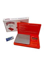 Backwoods Maxim-700 Digital Scale Red Precision Weighing Scale 700g x 0.1g Digital Scale Batteries Included Scale Stylish Weighing Solution Backwoods Maxim-700 Red High-Precision Scale Digital Scale for Enthusiasts Professional Weighing Tool Compact Red Scale with Batteries