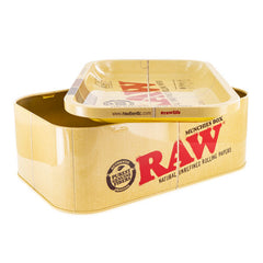 RAW Munchies Box With Lid – Pure Natural Fiber Design