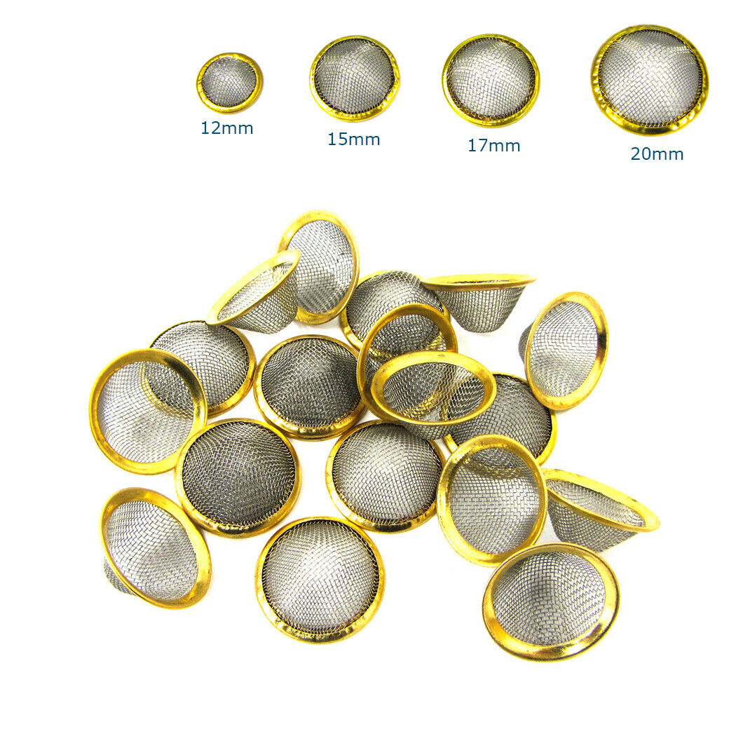 Conical Pipe Filter Screens Smoking Pipe Accessories Metal Pipe Filters Wood Pipe Screens Glass Pipe Sieves Smoking Pipe Gadgets Pipe Maintenance Tools Pipe Filter Gauzes Smoking Essentials Smoking Supplies