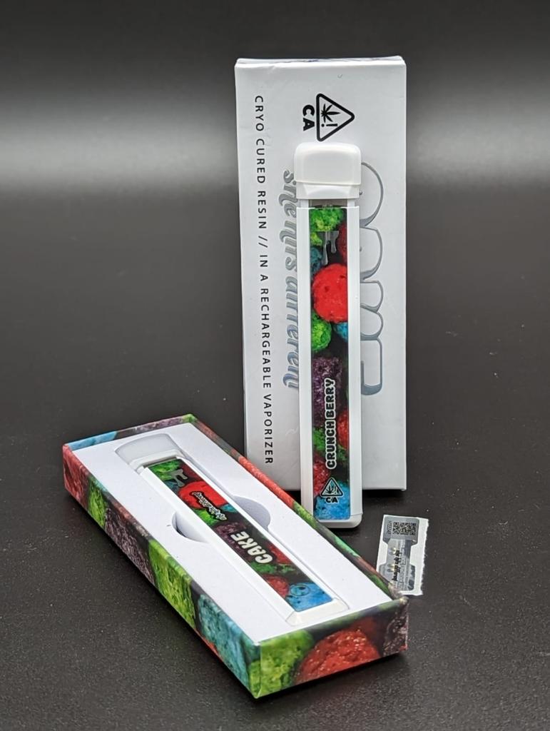 Cake Rechargeable Disposable Vape Pen 1.0ml Ceramic Atomizer Cartridge Empty (Hard Box)