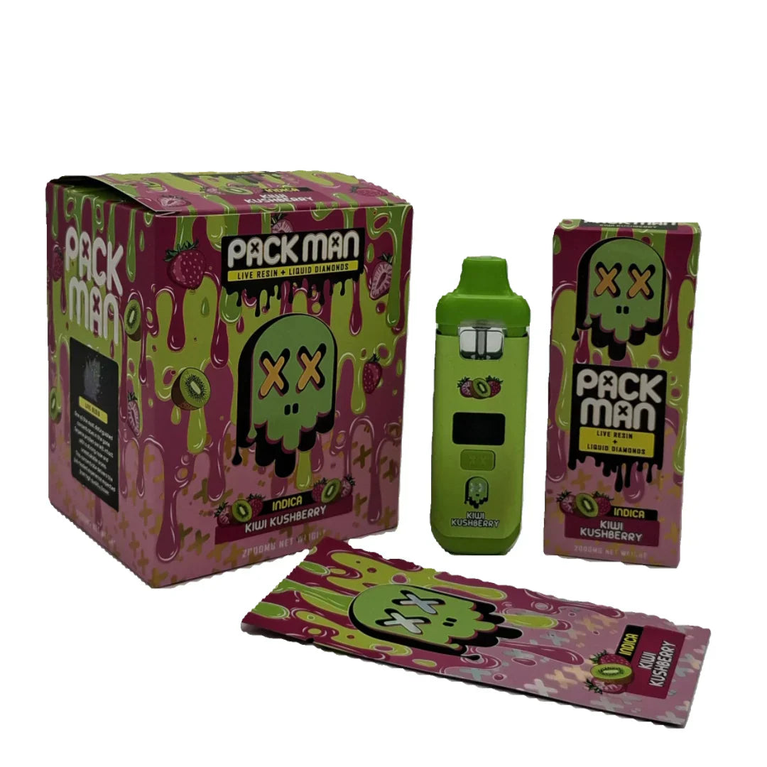 Packman Rechargeable Disposable Vape: Long-Lasting & Convenient Vaping - Zaampro Packman Rechargeable Disposable Vape: Long-Lasting & Convenient Vaping - Zaampro