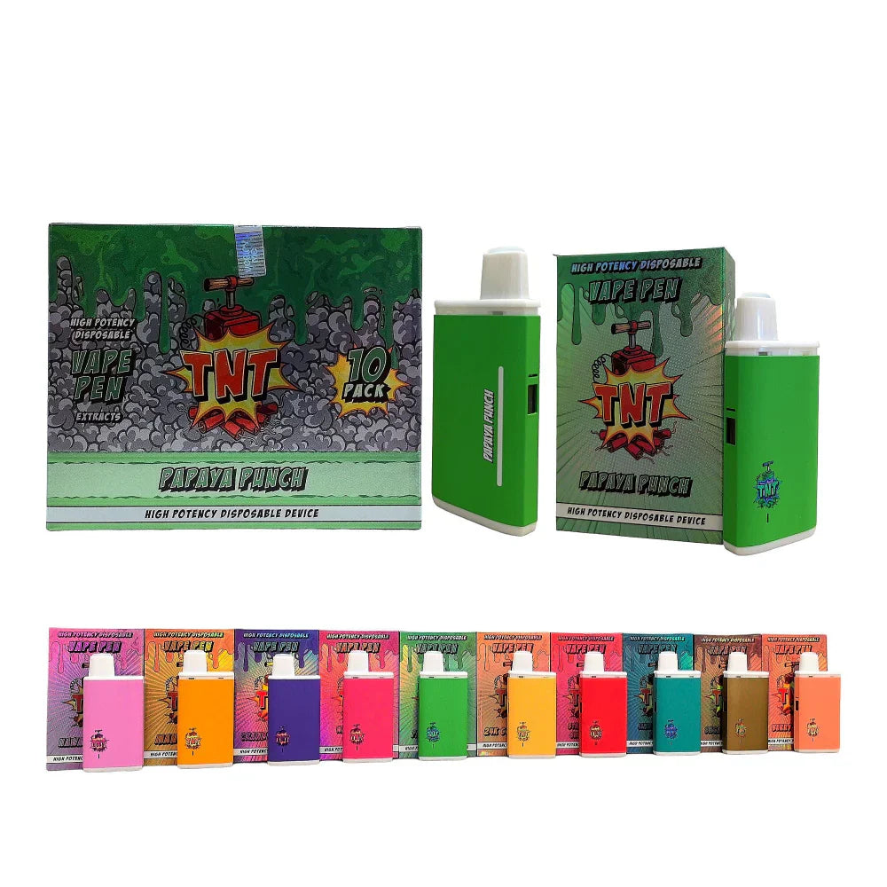 TNT High Potency Disposable Vape: Maximum Strength, Anytime, Anywhere