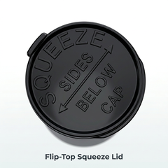 Black 30 Dram Pop Top Containers 160 Pcs – Squeeze-to-Open PP Plastic Storage Tubes | 70mm x 47mm