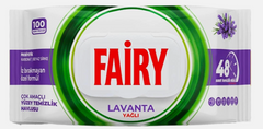 Fairy Multi-Purpose Cleaning Wipes |Active Oxygen Surface Cleaner |Pack of 2 | 100 Wipes Each