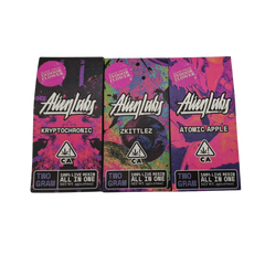 Alien Labs Empty Vape Carts – 2 Gram (0.0700 oz) | 100% Live Resin | Orange, Pink & Purple |  Bulk Available